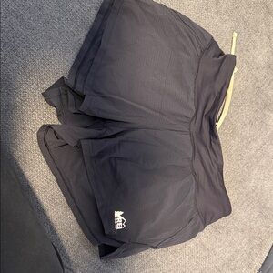 REI Dark Gray Athletic Shorts with Logo